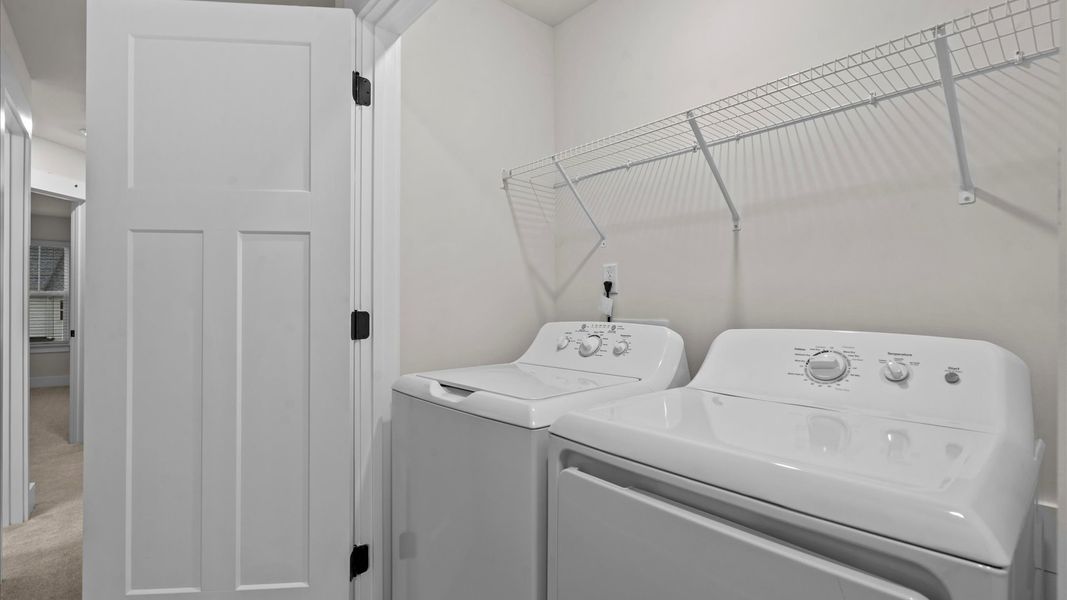 Furnished interior view inside a new home in Hickory Heights, Greenville (Image 18).