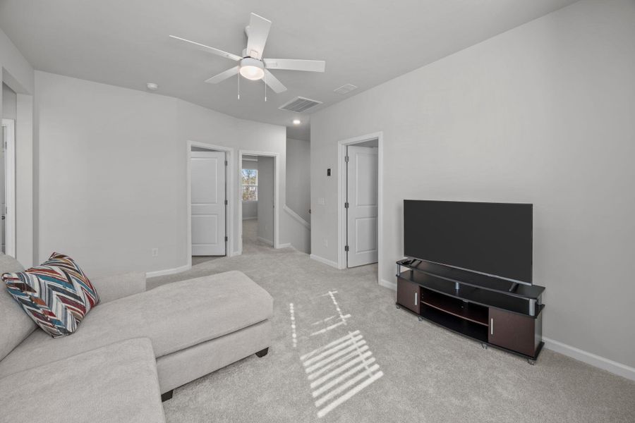 Furnished interior view inside a new home in The Groves of Berkeley, Moncks Corner (Image 10).