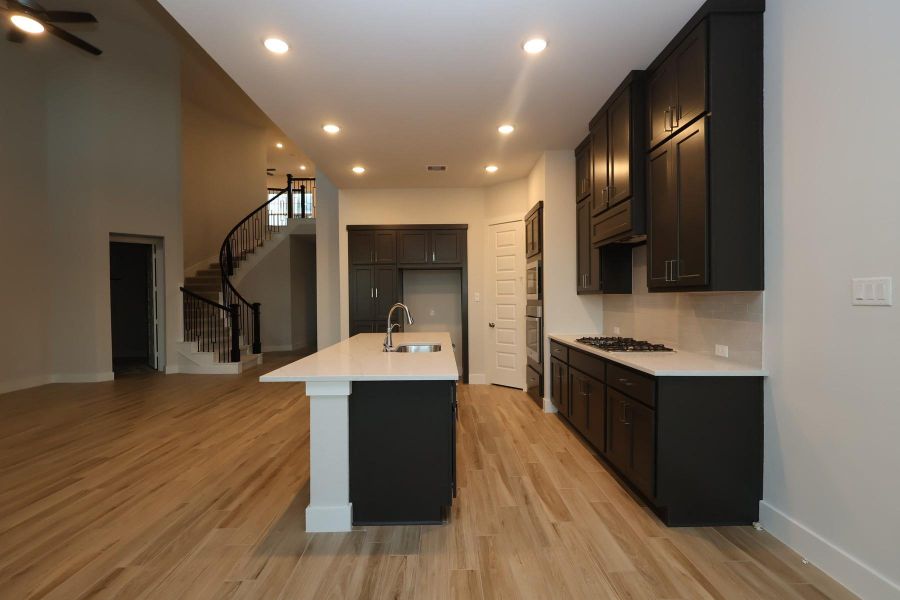 Furnished interior view inside a new home in Oakhill Reserve, Tomball (Image 4).