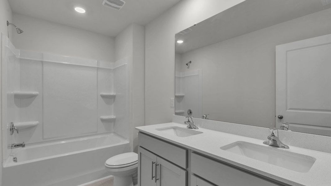 Furnished interior view inside a new home in Westerly, Lillington (Image 10).