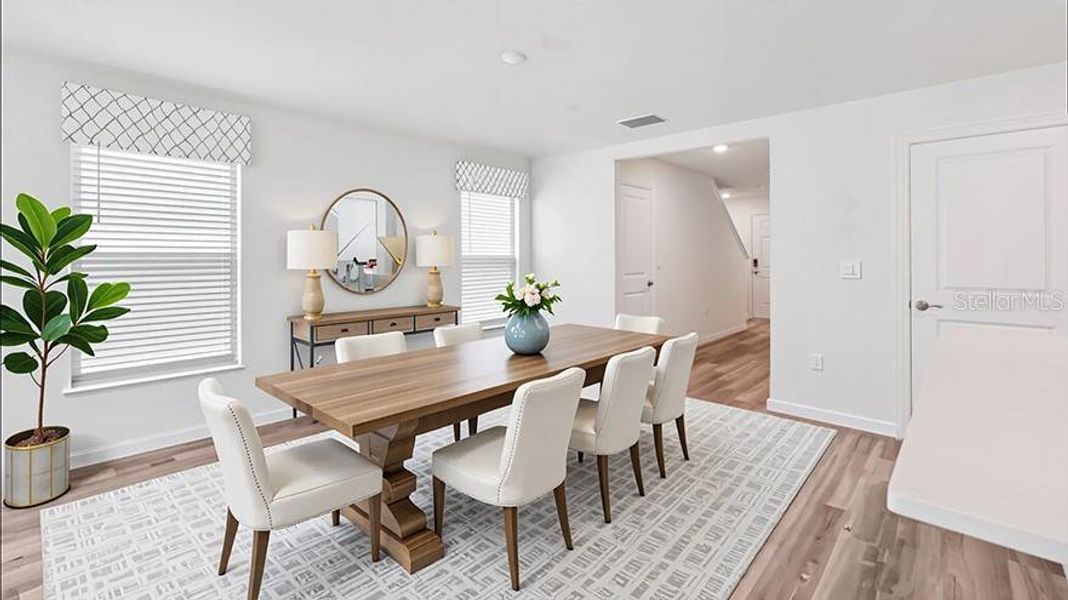 Furnished interior view inside a new home in Twisted Oaks, Wildwood (Image 7).