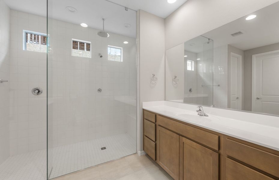 Furnished interior view inside a new home in El Rancho Santa Rosa, Maricopa (Image 12).
