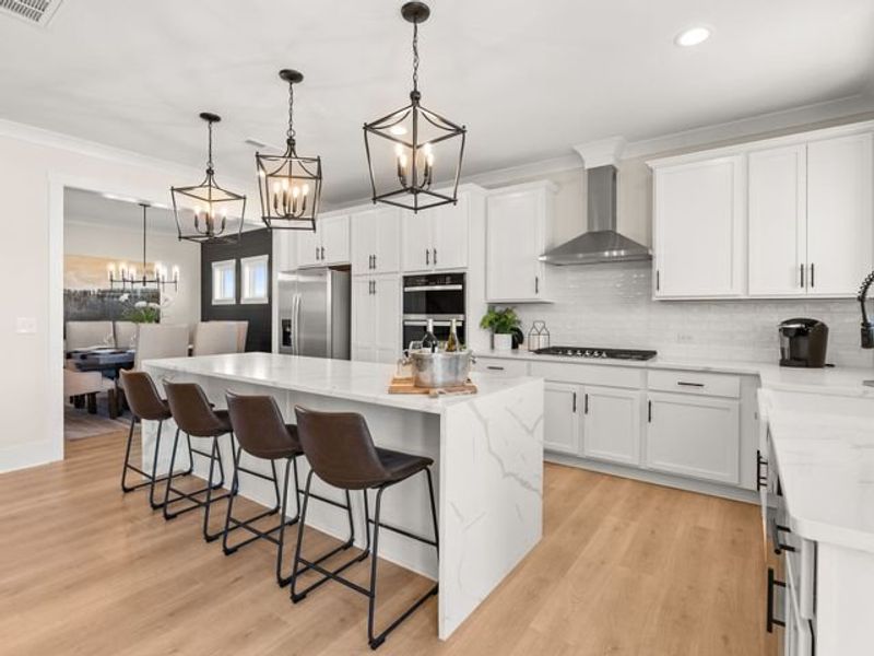 Representative furnished interior of a home built from the Riley by True Homes in Whispering Hills, Locust (Image 6). Representative furnished interior of a home built from the Riley by True Homes in Whispering Hills, Locust (Image 6).