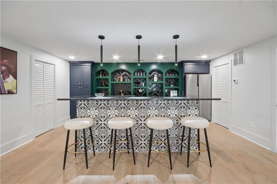 Furnished interior view inside a new home in , Atlanta (Image 28).