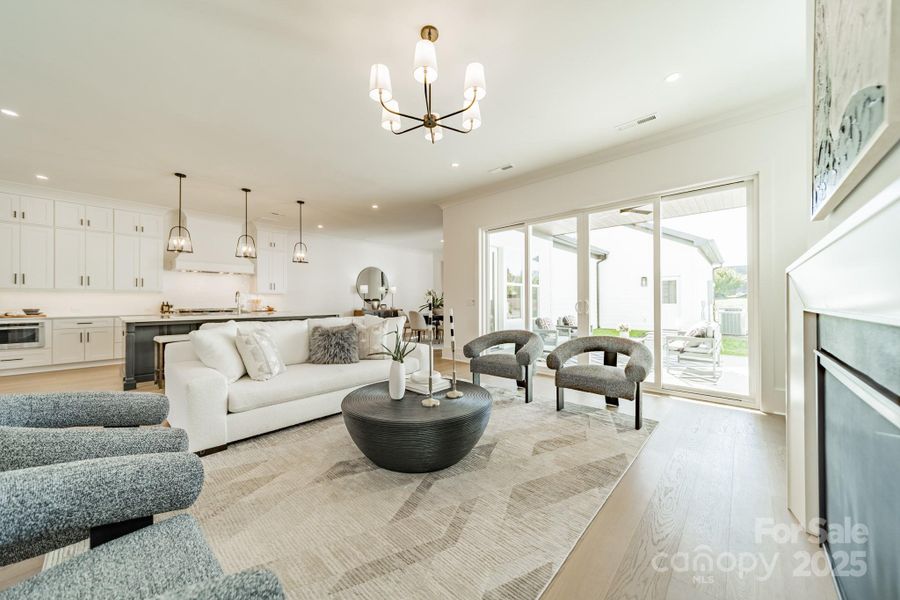 Furnished interior view inside a new home in , Davidson (Image 8). Furnished interior view inside a new home in , Davidson (Image 8).