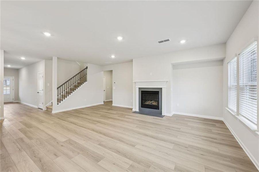 Spacious, unfurnished interior of a new home in Parkside at Grayson, Grayson (Image 27).