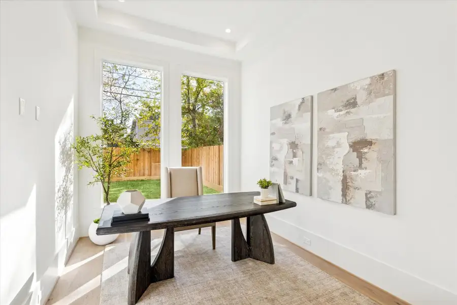 Furnished interior view inside a new home in , Houston (Image 4).