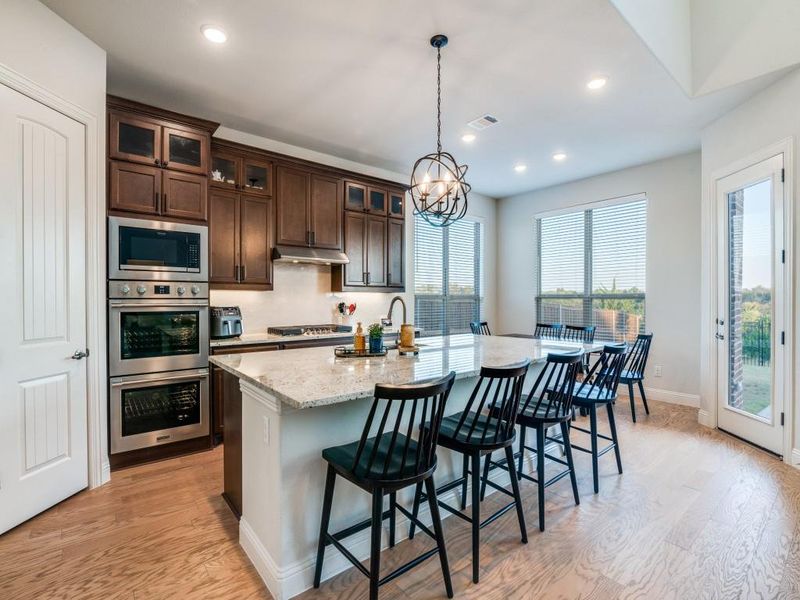Furnished interior view inside a new home in , Wylie (Image 15). Furnished interior view inside a new home in , Wylie (Image 15).