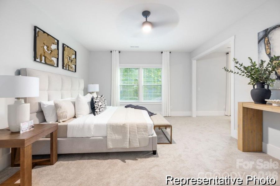 Furnished interior view inside a new home in , Statesville (Image 15).