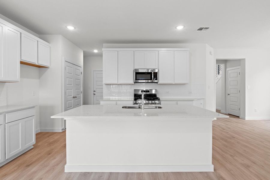 Furnished interior view inside a new home in Prairie Winds, Hutto (Image 14).