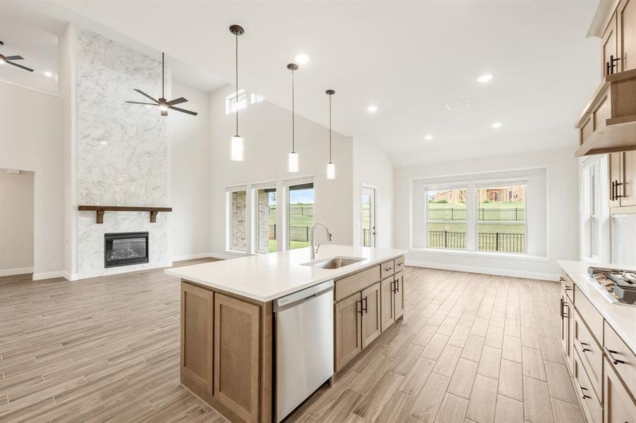 Furnished interior view inside a new home in Devonshire Classic 60-65, Forney (Image 4). Furnished interior view inside a new home in Devonshire Classic 60-65, Forney (Image 4).