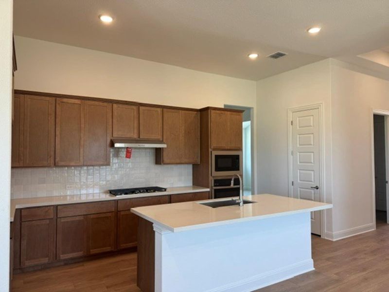 Furnished interior view inside a new home in Preserve at Lakeside Meadows, Pflugerville (Image 5).