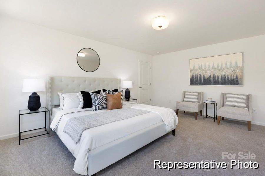 Furnished interior view inside a new home in Streamside, Red Cross (Image 9).