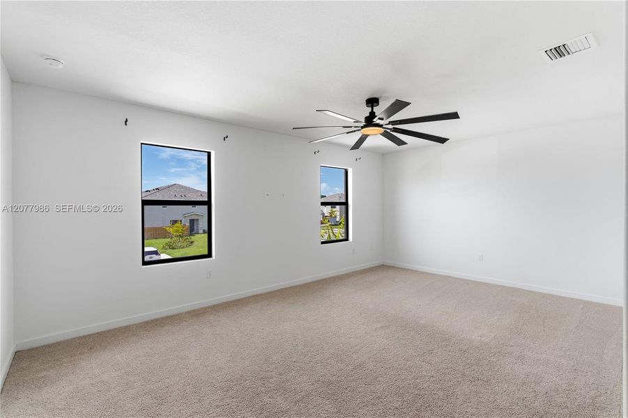 Spacious, unfurnished interior of a new home in Parker Pointe, Homestead (Image 30). Spacious, unfurnished interior of a new home in Parker Pointe, Homestead (Image 30).