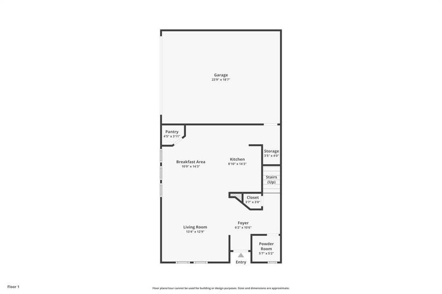 2D floor plan layout of this home in , McKinney, TX (Image 3).