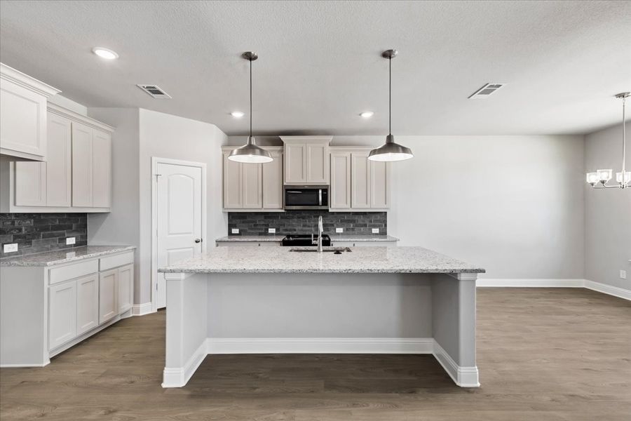 Furnished interior view inside a new home in The Ranches at Valley View, Springtown (Image 12).