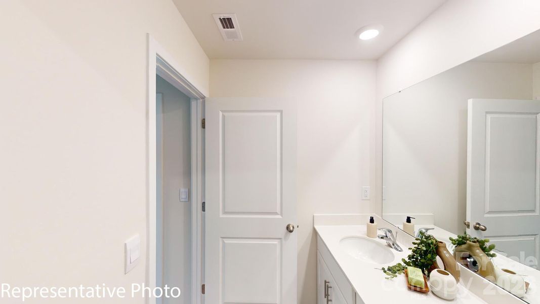 Furnished interior view inside a new home in Huffman Ridge, Hickory (Image 37).