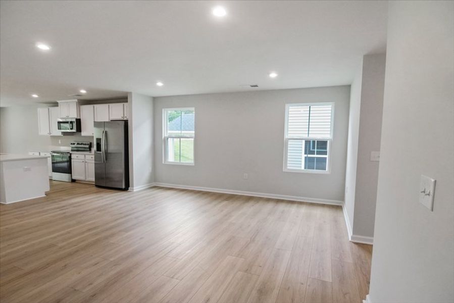 Spacious, unfurnished interior of a new home in Baxter Village, Greenville (Image 11). Spacious, unfurnished interior of a new home in Baxter Village, Greenville (Image 11).