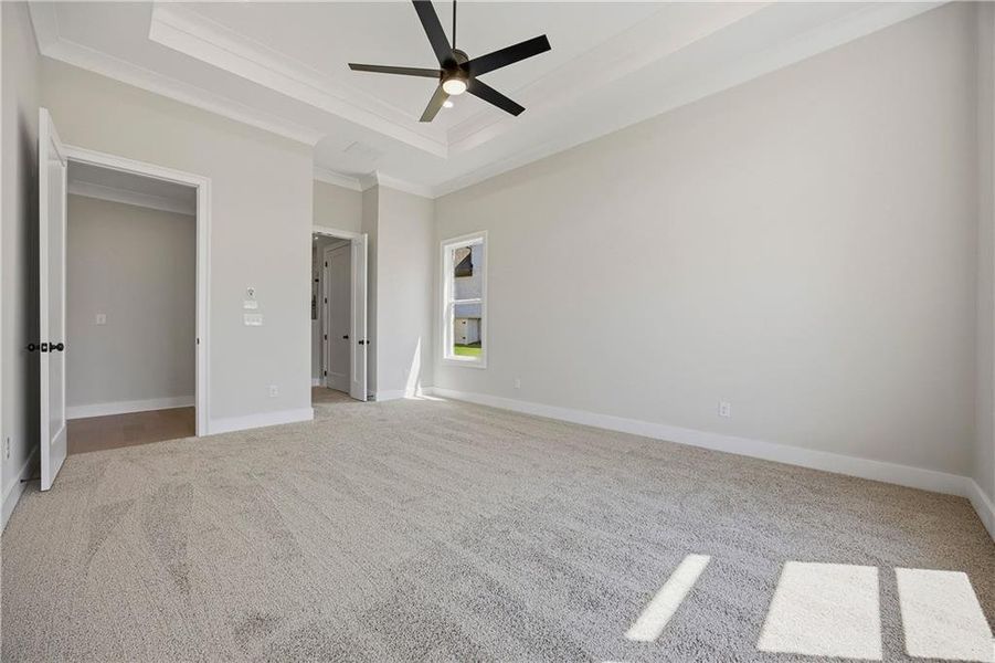 Spacious, unfurnished interior of a new home in Yellowstone Farms, Cumming (Image 21).
