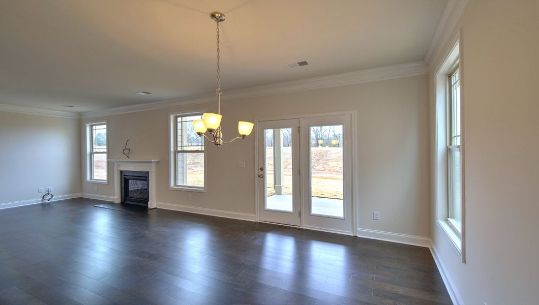 Spacious, unfurnished interior of a new home in Reserve at Tap Root Farms, Fletcher (Image 18).