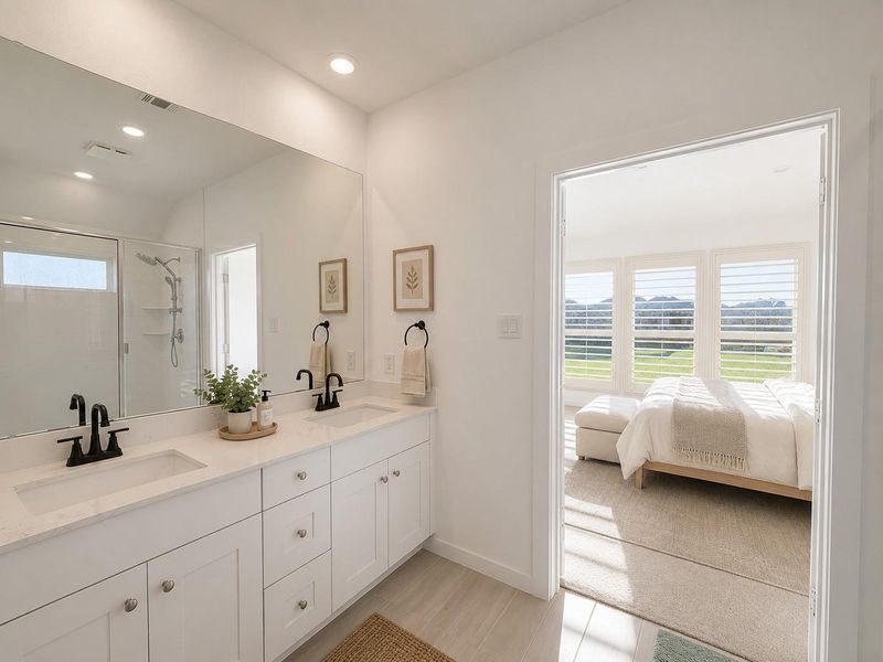 Virtually Staged - Primary Bathroom