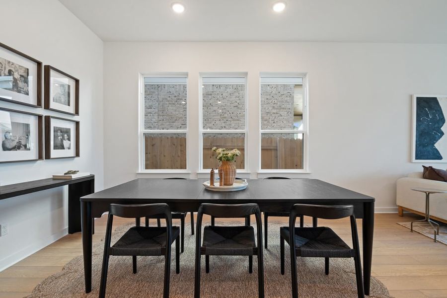 Furnished interior view inside a new home in Arbor Collection at Lariat, Liberty Hill (Image 19).