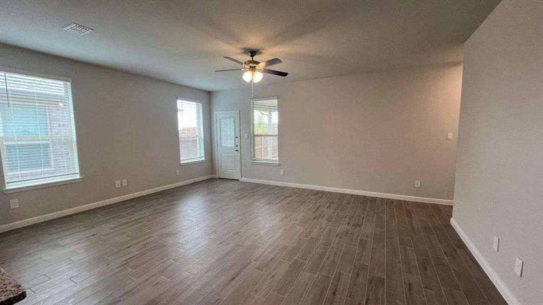 Spacious, unfurnished interior of a new home in Monarch at the Meadows, Denton (Image 9). Spacious, unfurnished interior of a new home in Monarch at the Meadows, Denton (Image 9).