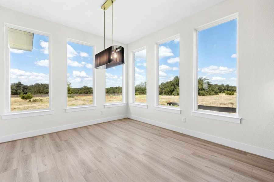 Spacious, unfurnished interior of a new home in Leander Estates, Leander (Image 29). Spacious, unfurnished interior of a new home in Leander Estates, Leander (Image 29).