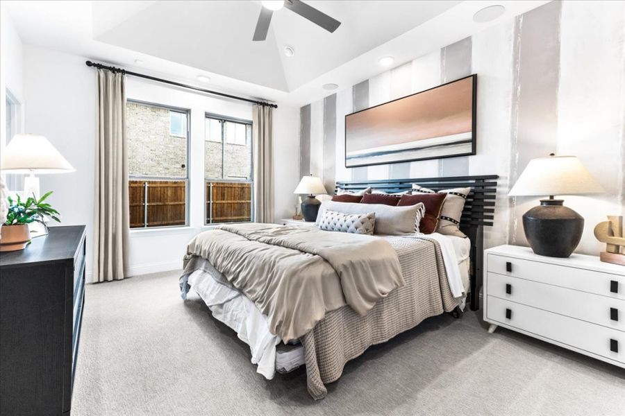 Furnished interior view inside a new home in Elevon, Lavon (Image 8).
