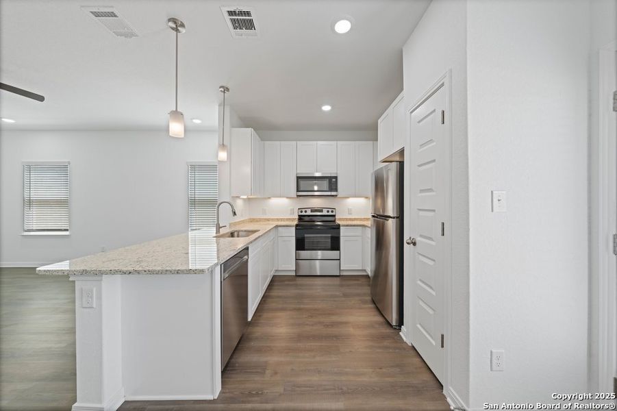 Furnished interior view inside a new home in The Preserve at Candlemeadow, San Antonio (Image 13).