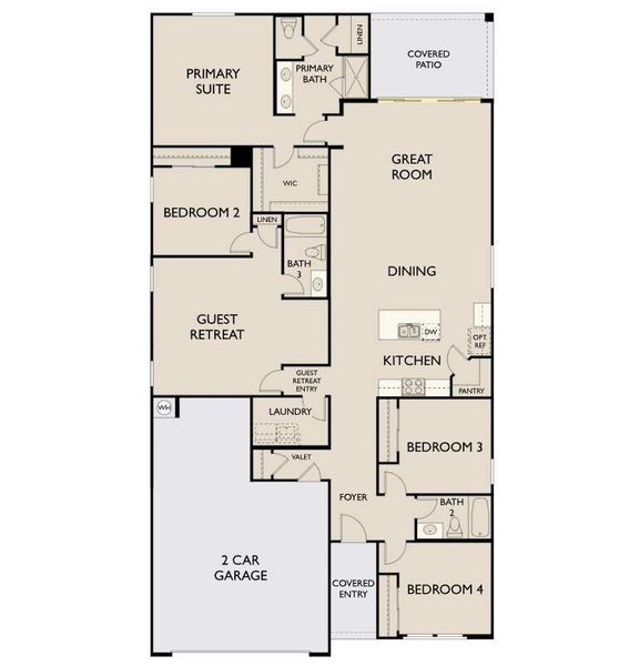 Sunflower Floorplan - Lot 375