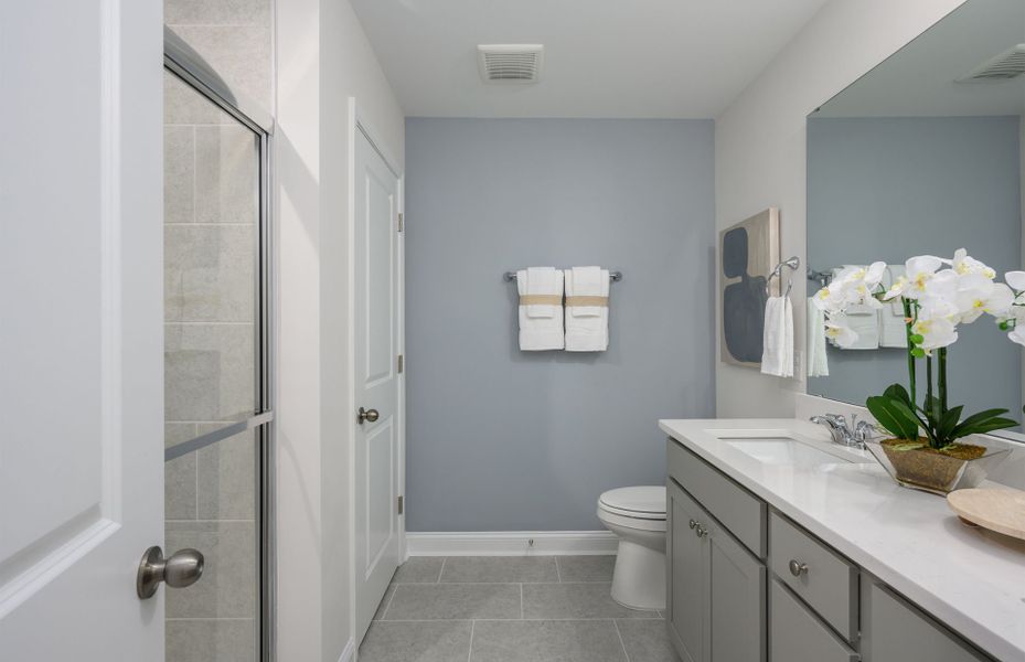 Furnished interior view inside a new home in Waterways, Richmond Hill (Image 34).