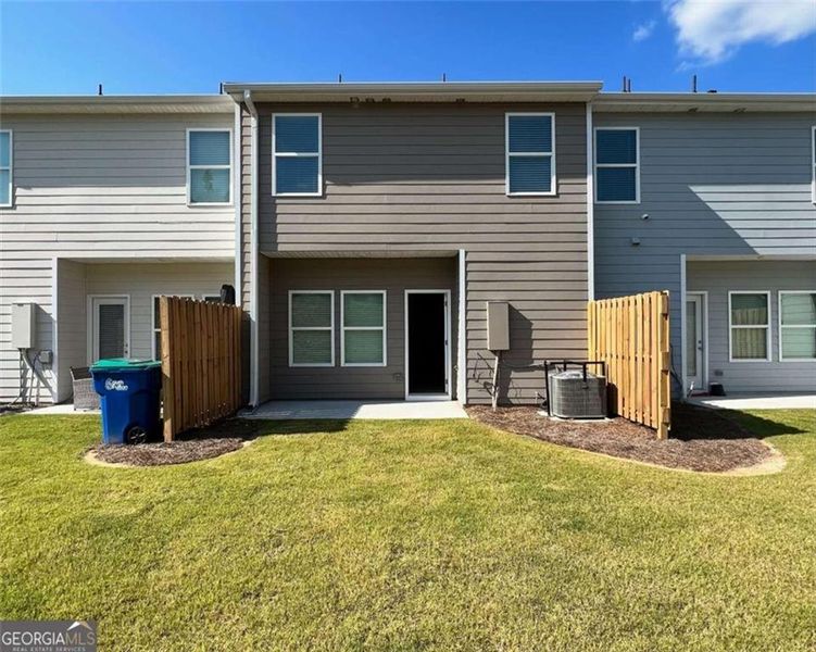 Exterior details and patio area of a home in , Union City (Image 2). Exterior details and patio area of a home in , Union City (Image 2).