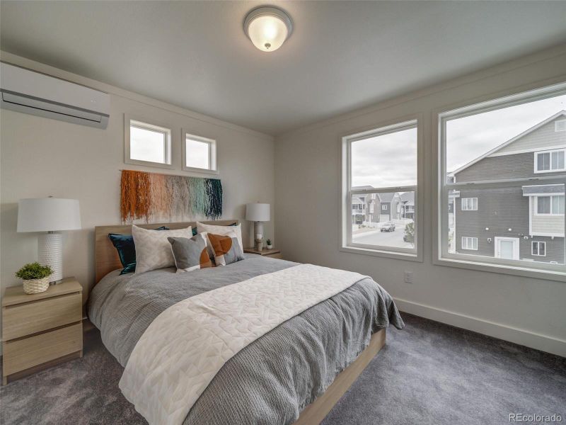 Furnished interior view inside a new home in , Commerce City (Image 7). Furnished interior view inside a new home in , Commerce City (Image 7).