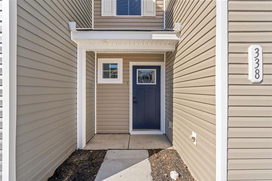 Exterior details and patio area of a home in Meadows Edge, Conway (Image 2).