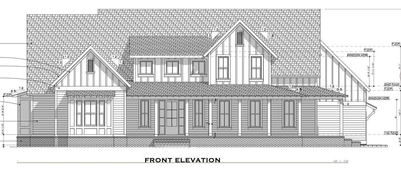 Exterior rendering of this home design in , Mount Pleasant, SC (Image 3).