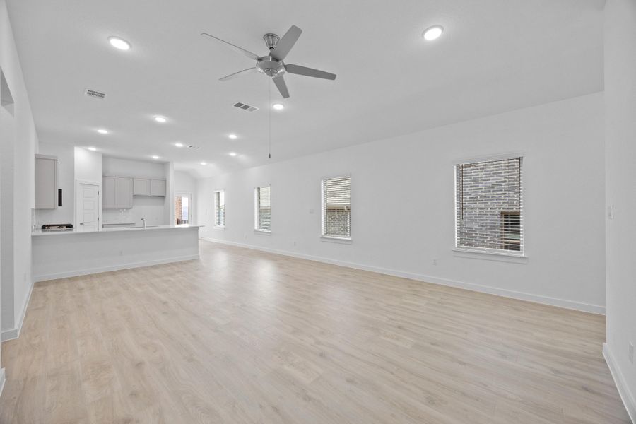 Bedroom in the Pecan II home plan by Trophy Signature Homes – REPRESENTATIVE PHOTO Bedroom in the Pecan II home plan by Trophy Signature Homes – REPRESENTATIVE PHOTO