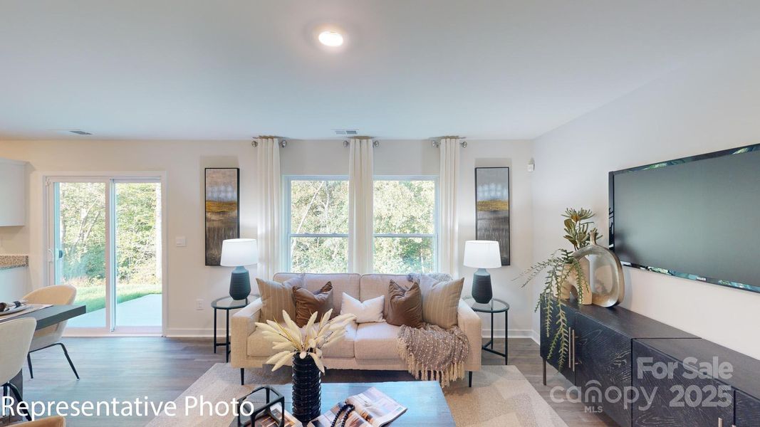 Furnished interior view inside a new home in Woodhaven at Chester, Chester (Image 15).
