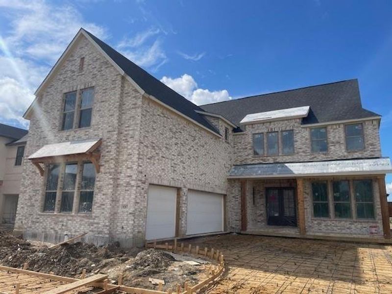 Progress Photo - Front Elevation