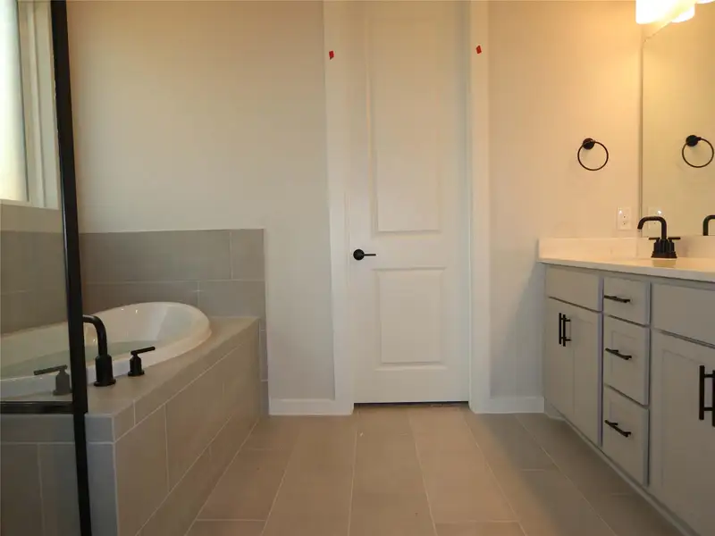 Furnished interior view inside a new home in Estancia West, Manchaca (Image 7).