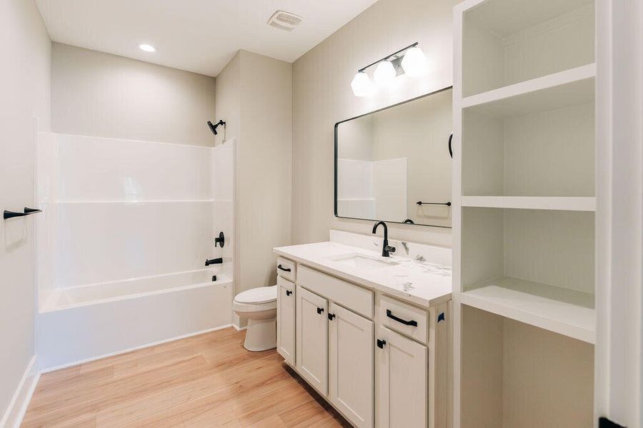 Furnished interior view inside a new home in , Walterboro (Image 9).