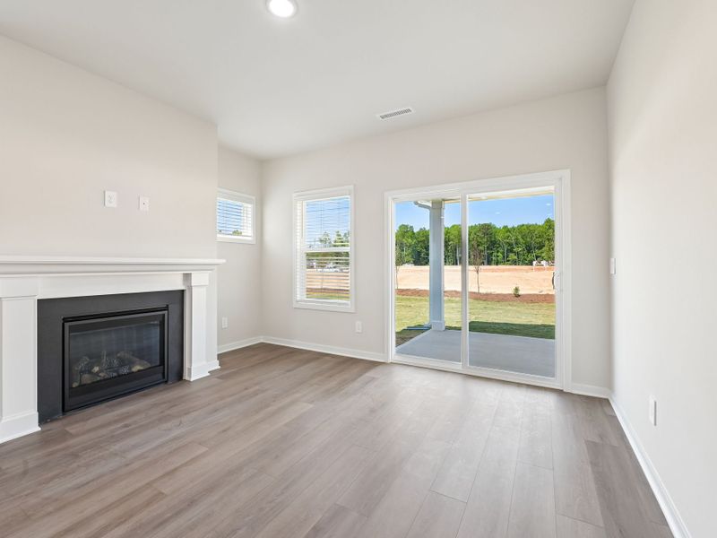 Spacious, unfurnished interior of a new home in Marshburn Landing - Classic Series, Wendell (Image 11).