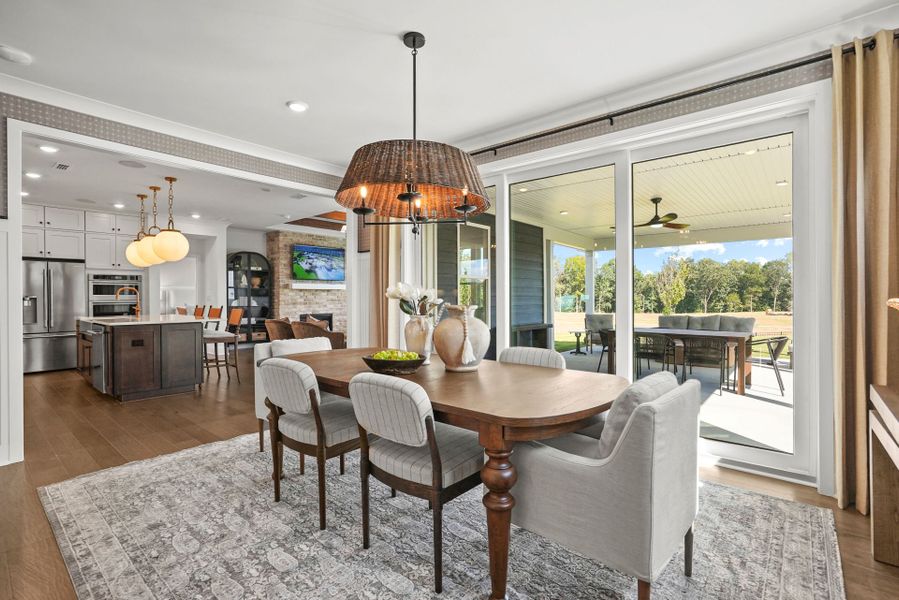 Representative furnished interior of a home built from the Montadale by Pulte Homes in The Retreat at Carolina Ridge, Harrisburg (Image 55).