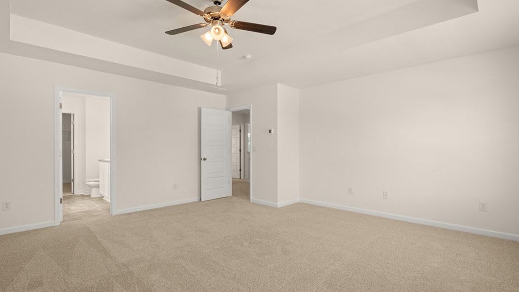 Representative unfurnished interior of a home built from the Vivian by D.R. Horton in The Preserve at Agricultural Village, Perry (Image 21). Representative unfurnished interior of a home built from the Vivian by D.R. Horton in The Preserve at Agricultural Village, Perry (Image 21).