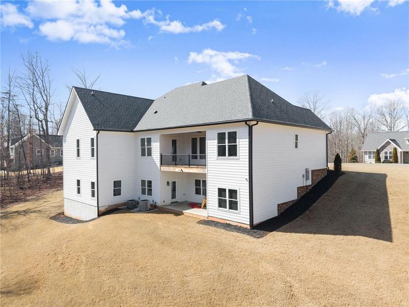 Exterior details and patio area of a home in , Cleveland (Image 34).