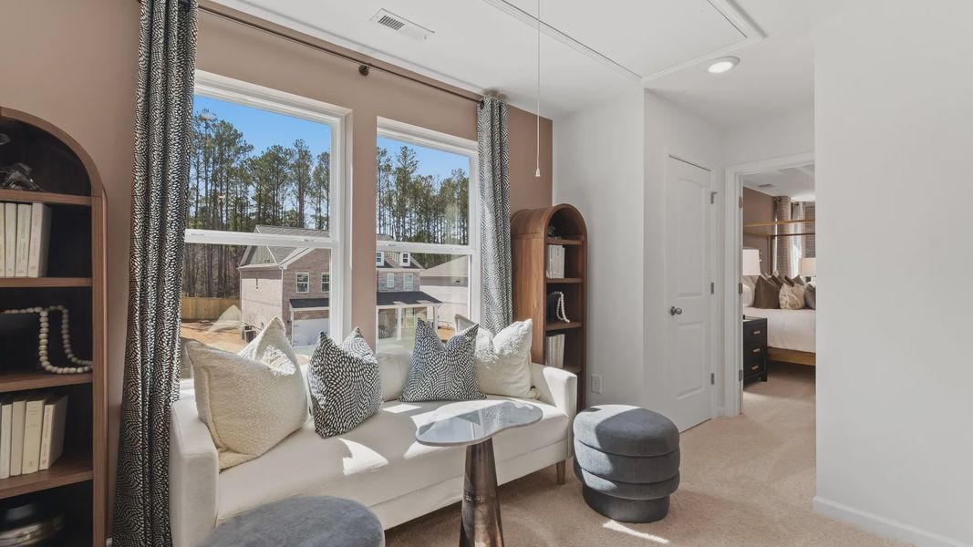 Furnished interior view inside a new home in Bowers Farm Townhomes, McDonough (Image 15).