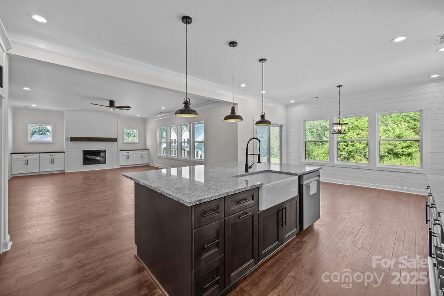 Furnished interior view inside a new home in , China Grove (Image 4).