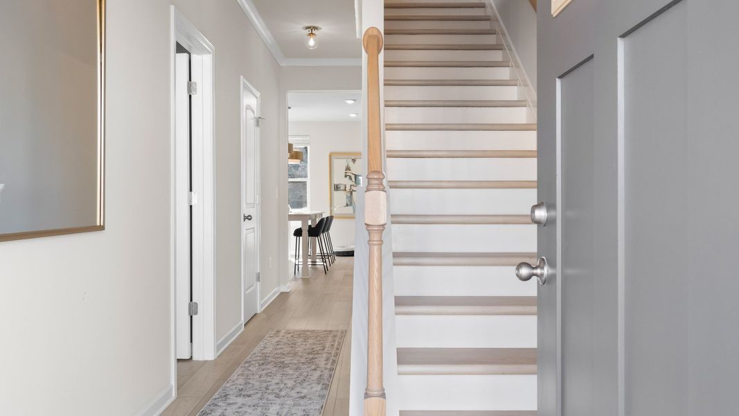 Furnished interior view inside a new home in Abbotts Crossing, Conyers (Image 5).