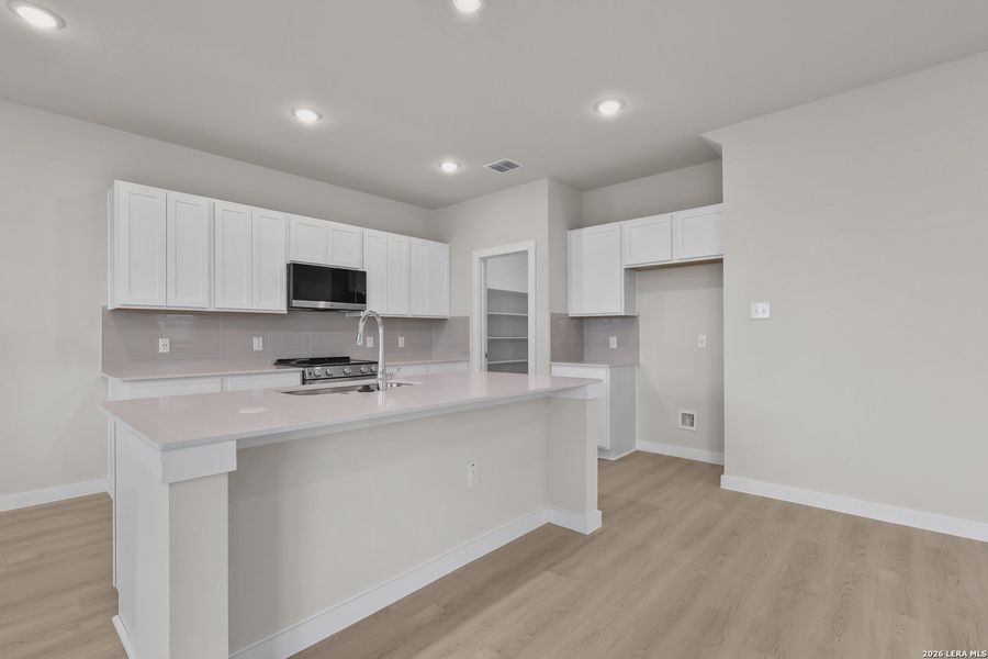 Furnished interior view inside a new home in Applewhite Meadows, San Antonio (Image 8).