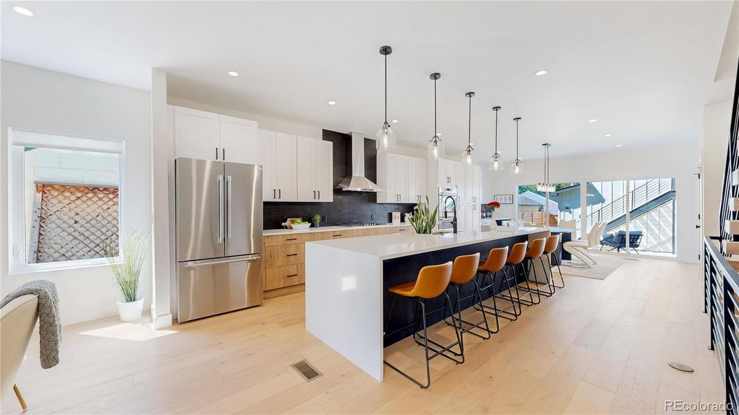 Furnished interior view inside a new home in , Denver (Image 33).